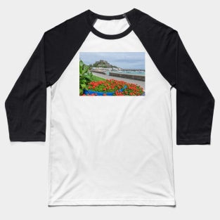 Jersey Mont Orgueil Castle Baseball T-Shirt